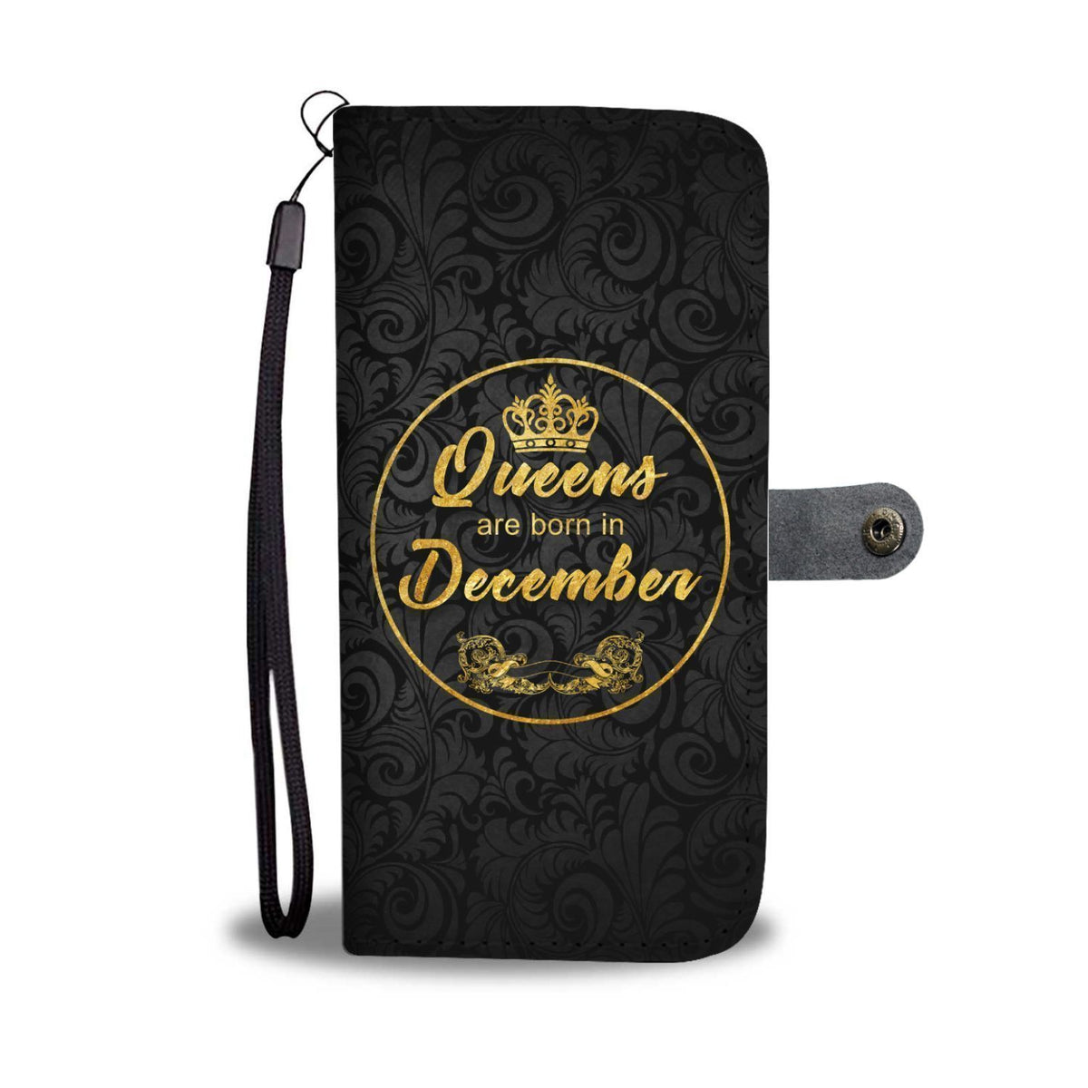 December Queen - Wallet Phonecase-December-wc-fulfillment-iPhone X-Vibe Cosy™