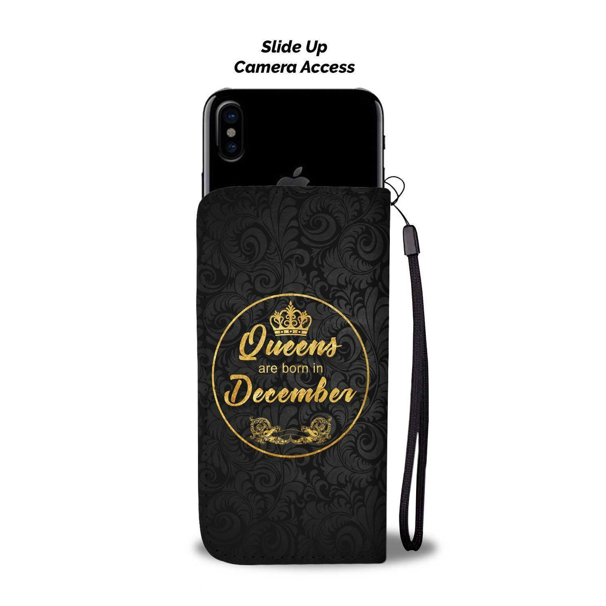 December Queen - Wallet Phonecase-December-wc-fulfillment-iPhone X-Vibe Cosy™