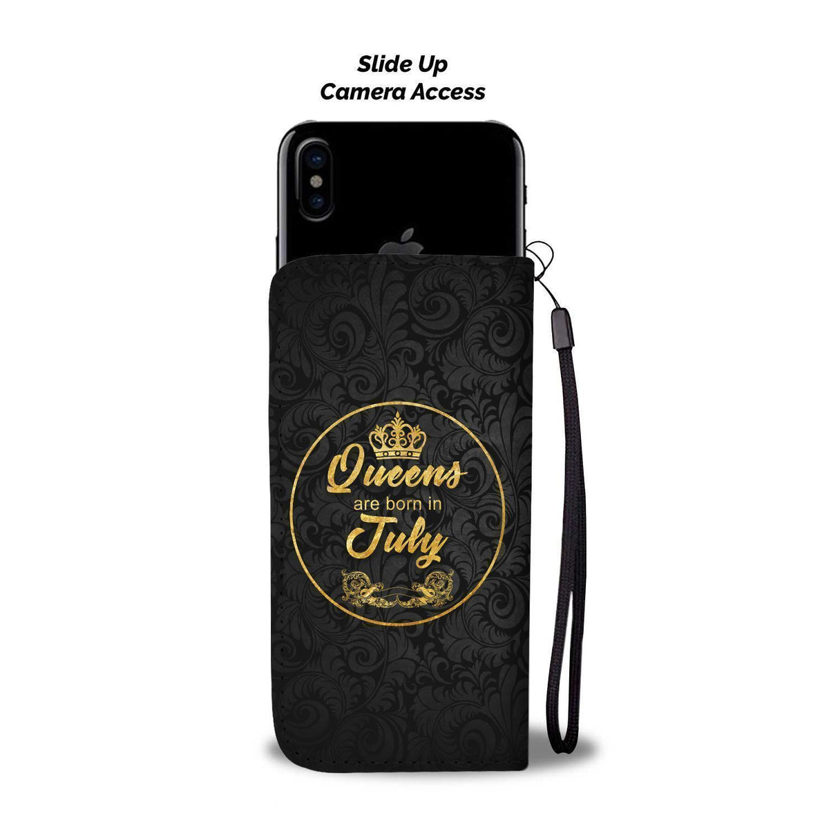 July Queen - Wallet Phonecase-July-wc-fulfillment-iPhone X-Vibe Cosy™