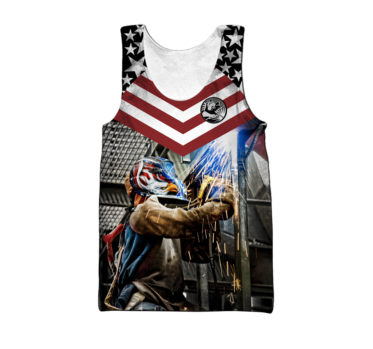Premium Unisex All Over Printed Welder Shirts MEI