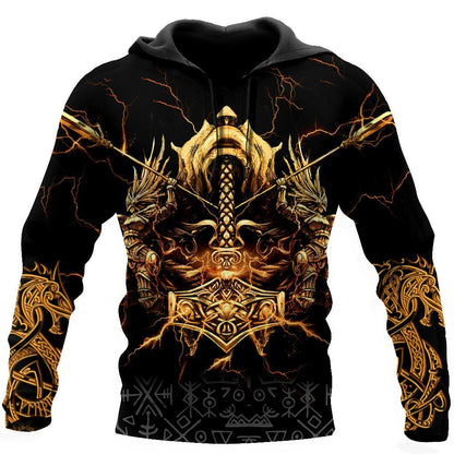 Valkyrie in the heat of battle 3D all over printed for men and women DD08292003