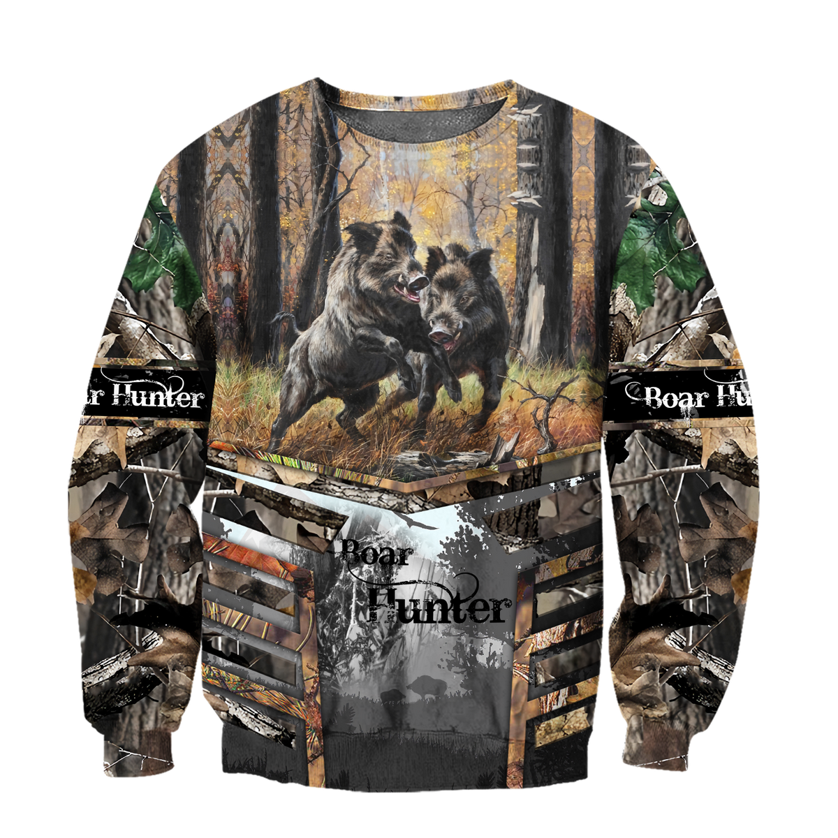 Great Boar Hunting Camo 3D All Over Print  Hoodie DL2022002S