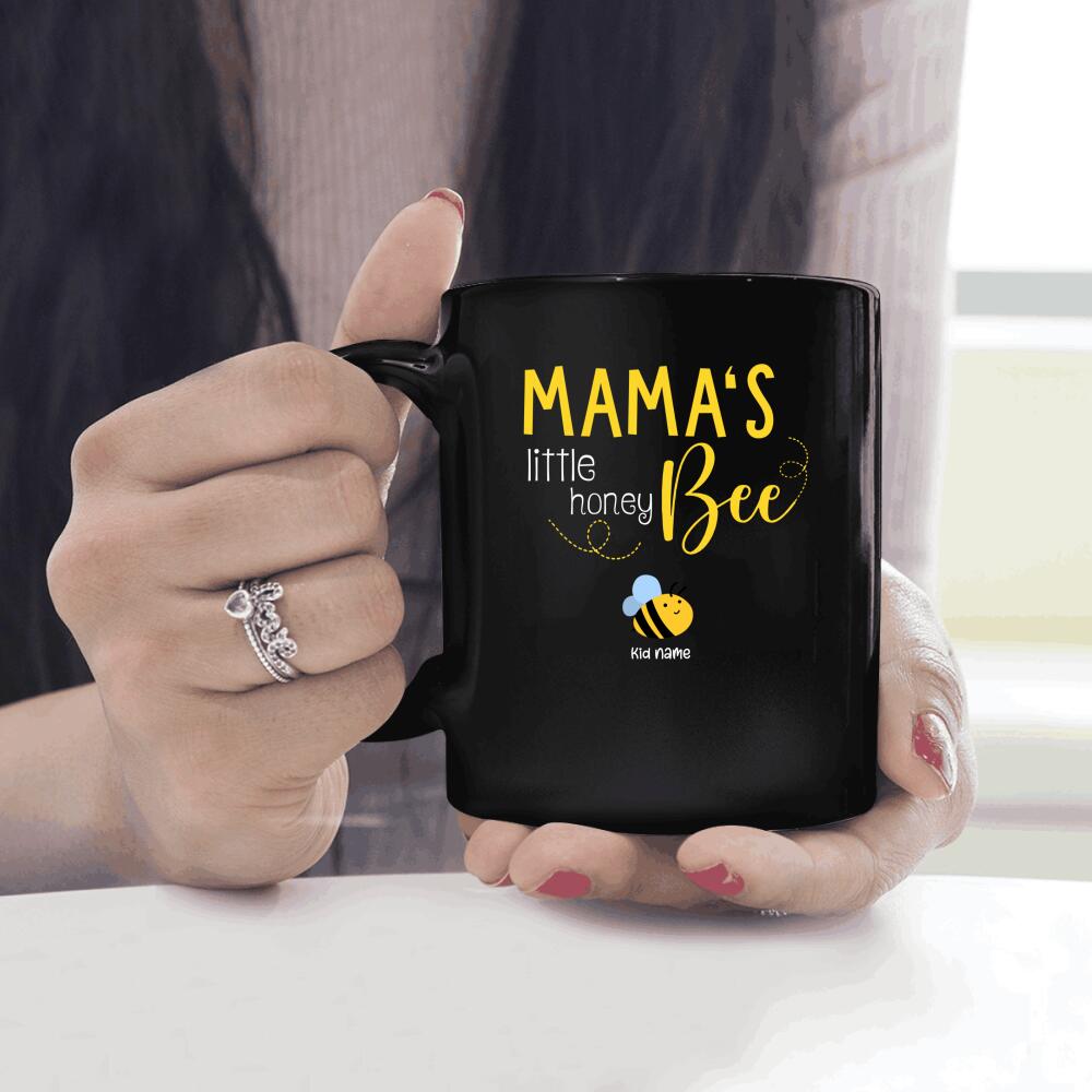 Mama's Little Honey Bee Personalized Mug Mother's Day Gift For Mom