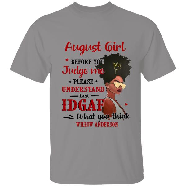 Personalized BWA Judge Me Personalized T-Shirt, Best Gift For Woman