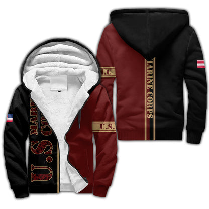 US Marine Corps 3D All Over Printed Unisex Shirts