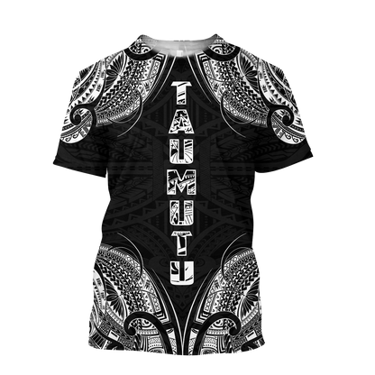 New zealand maori taumutu tattoo 3d all over printed shirt and short for man and women HHT20072002-Apparel-PL8386-T-shirt-S-Vibe Cosy™