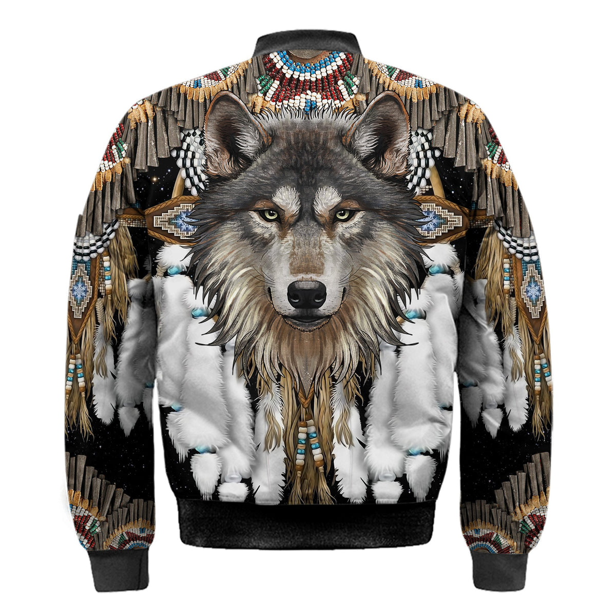 Wolf Native American 3D All Over Printed Unisex Shirt
