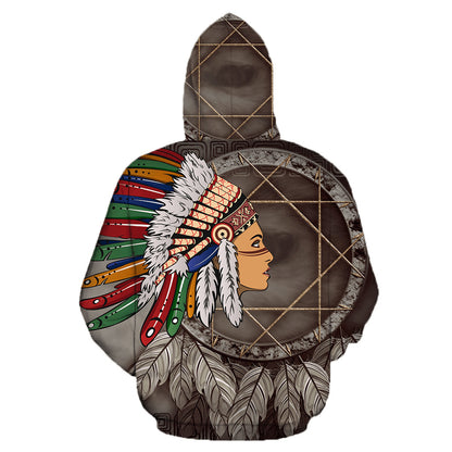 Native American 3D All Over Printed Unisex Shirts