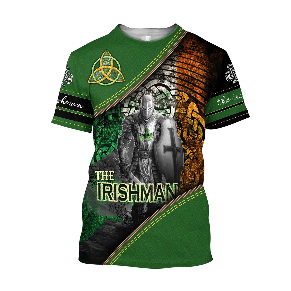 The Irish Man Saint Patrick's Day 3D All Over Printed Unisex Shirt