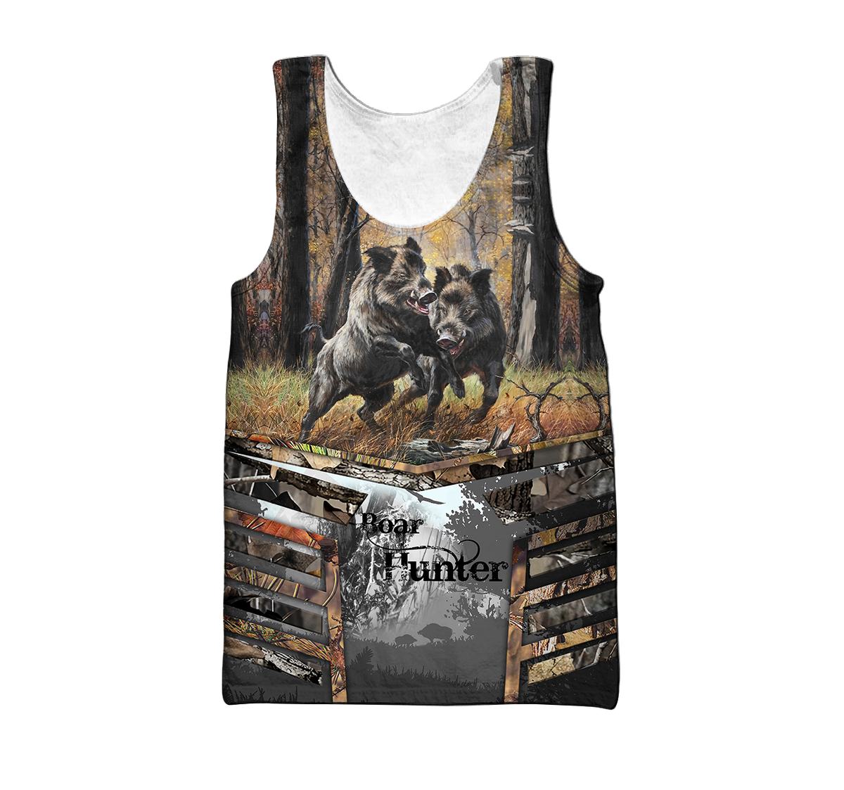 Great Boar Hunting Camo 3D All Over Print  Hoodie DL2022002S