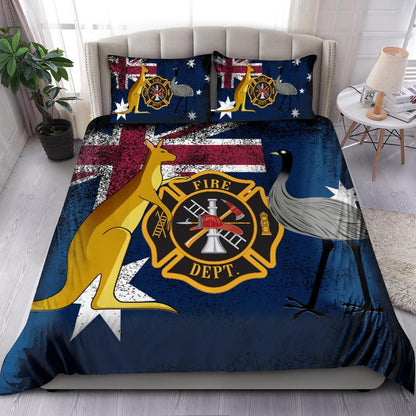 Proud Australian Firefighter Bedding Set DQB08072005-TQH
