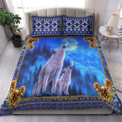 Wolf 3D All Over Printed Bedding Set