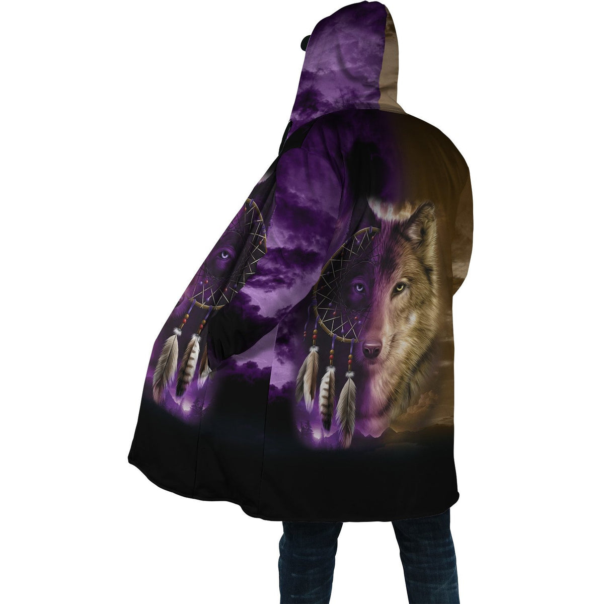 Wolf Tattoo 3D Over Printed Unisex Shirts