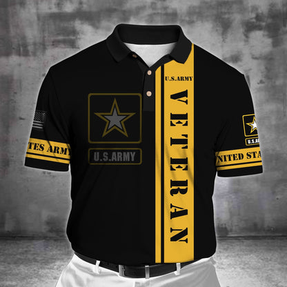 US Army Veteran 3D All Over Printed Unisex Shirts Pi21052110