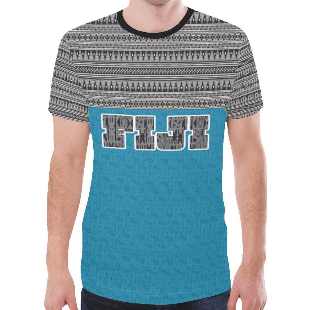 Fiji Tapa T-shirt - BN09-Apparel-Khanh Arts-T-Shirt-S-Vibe Cosy™