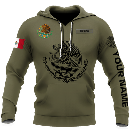 Mexican Customize 3D All Over Printed Shirts For Men And Women