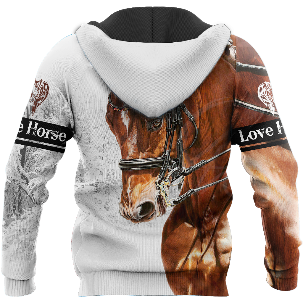 Love Horse 3D All Over Printed Shirts TR06012101