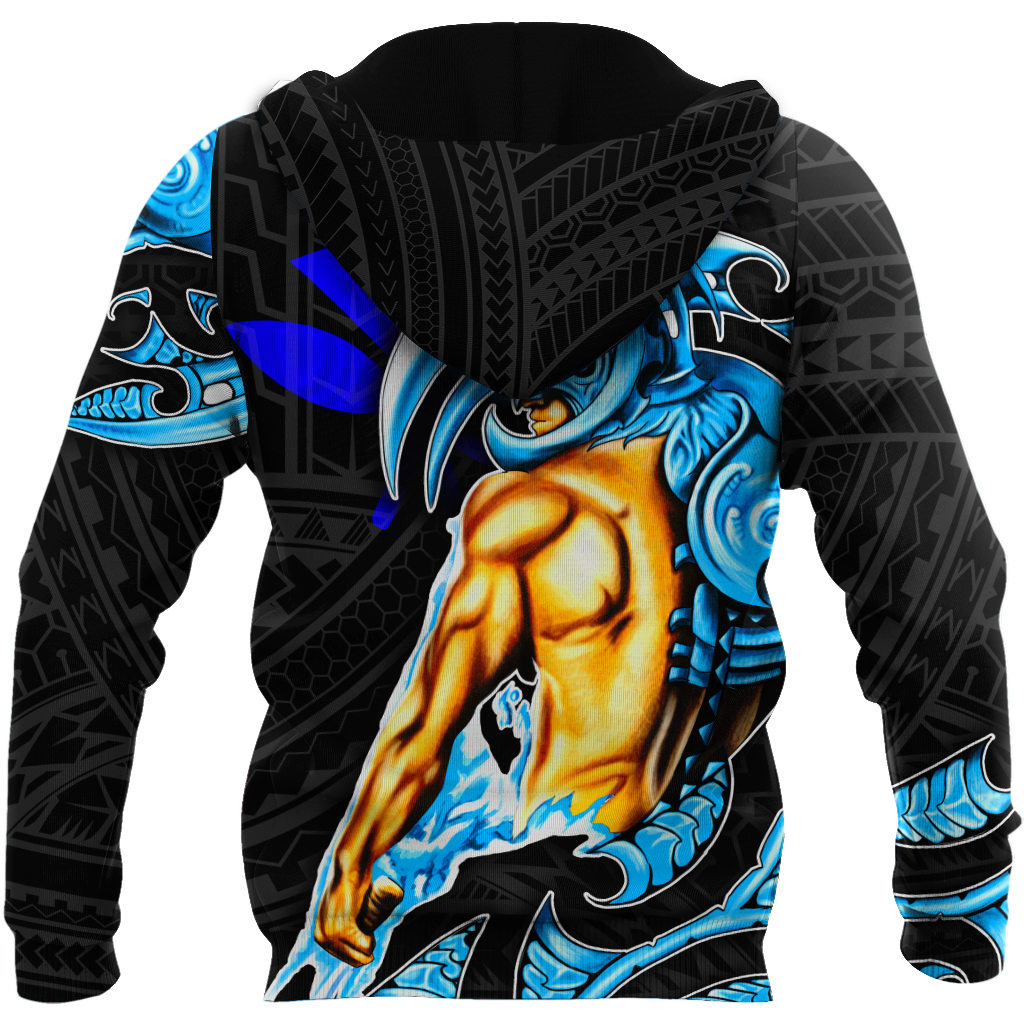 Amazing Polynesian Warrior Unisex Deluxe Hoodie ML NTN1210203ND