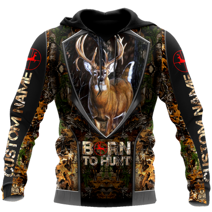 Premium Hunting for Hunter Custom Name 3D Printed Unisex Shirts