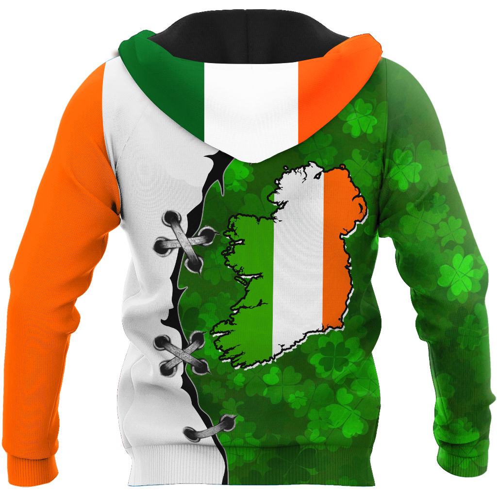 3D All Over Printed Irish Pride- St Patrick Day Unisex Shirts Custom Name XT MH17022103
