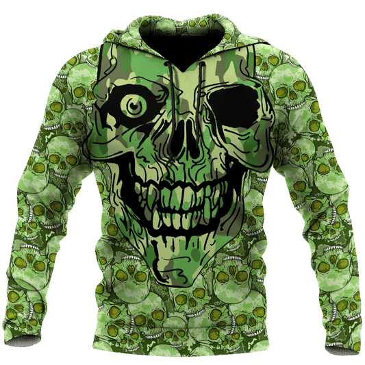Premium Skull 3D All Over Printed Unisex Shirts