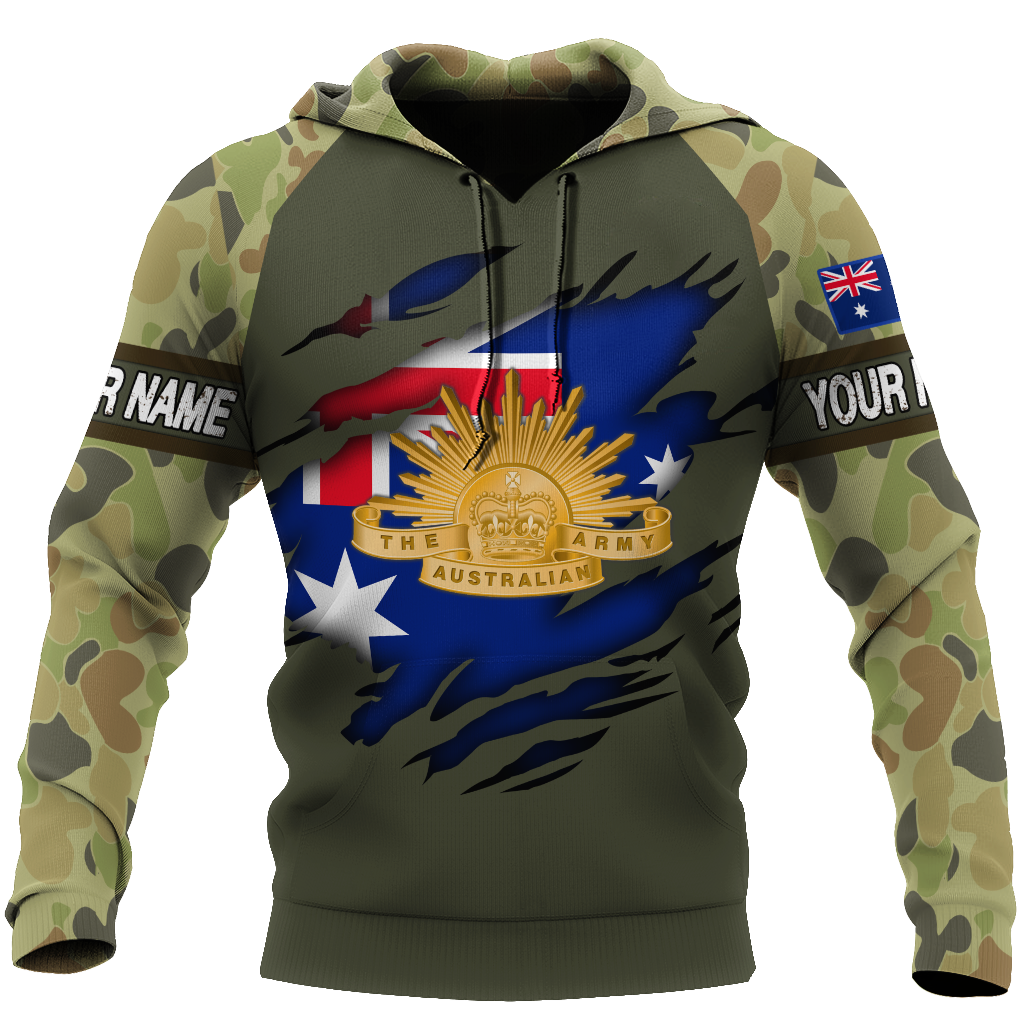 Personalized Australian Army Just The Tip I Promise 3D Printed Unisex Shirts TN