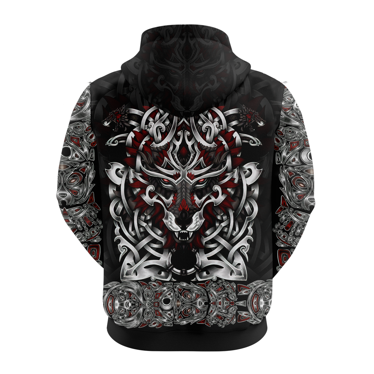 Wolf Viking 3D All Over Printed Unisex Shirt
