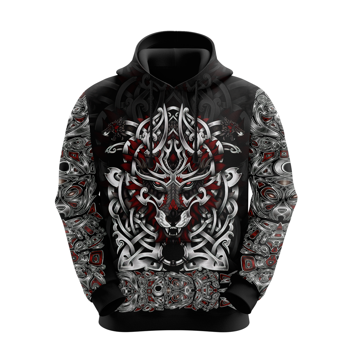 Wolf Viking 3D All Over Printed Unisex Shirt