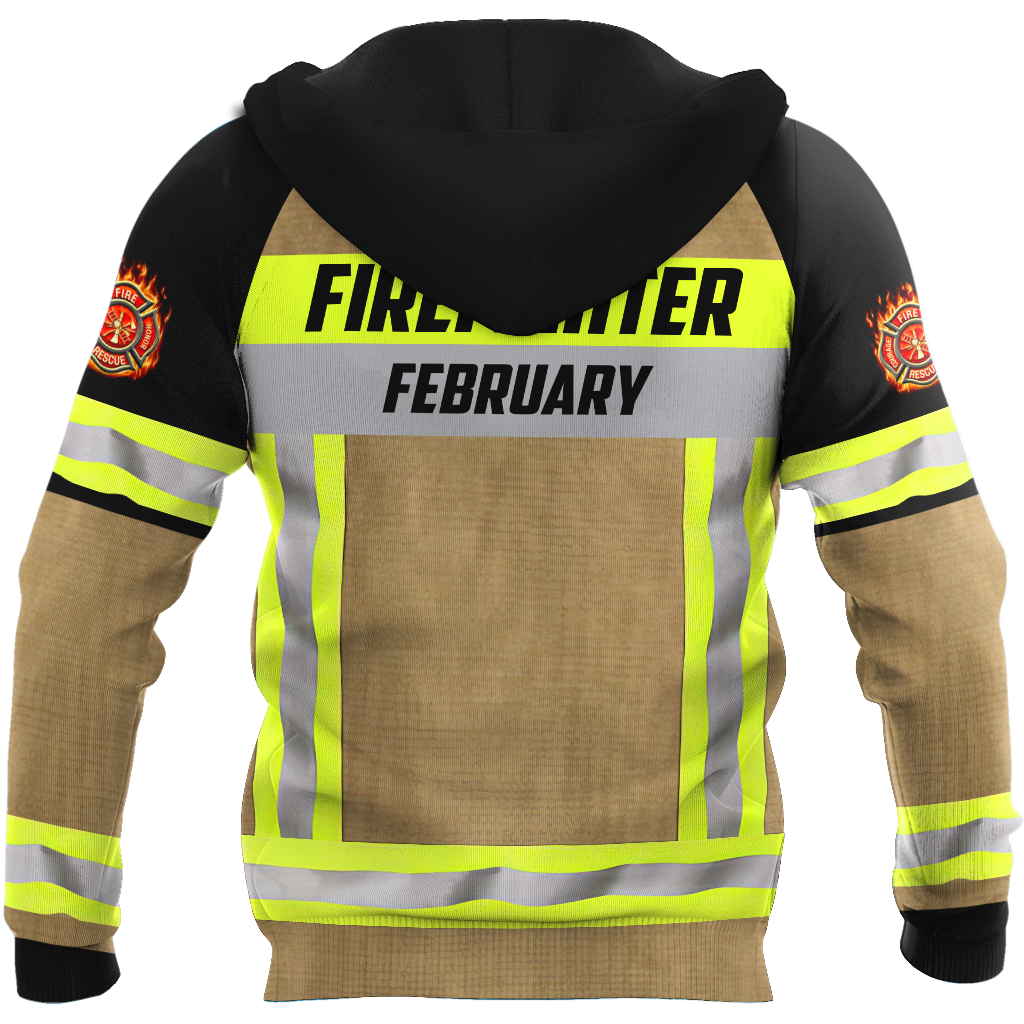 February Firefighter Hoodie For Men And Women MH27012102