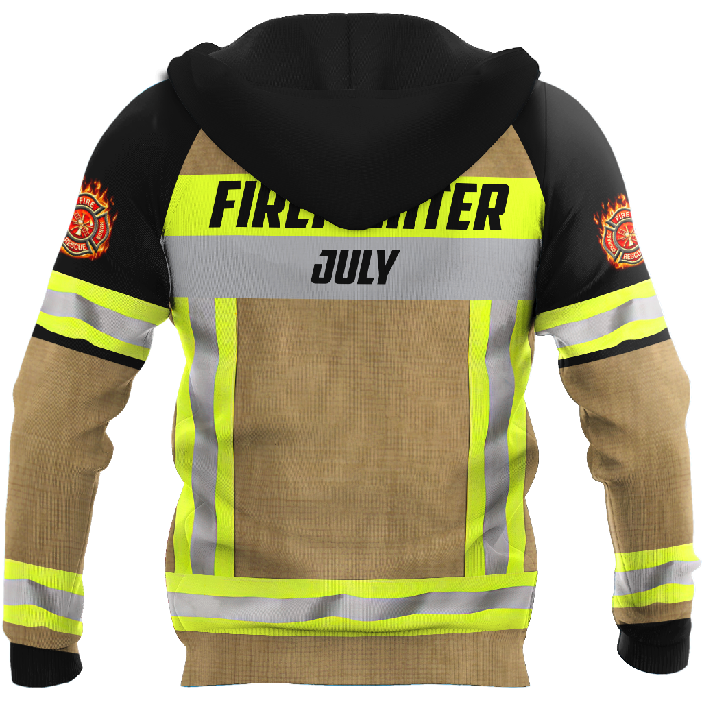 July Firefighter Hoodie For Men And Women MH27012107
