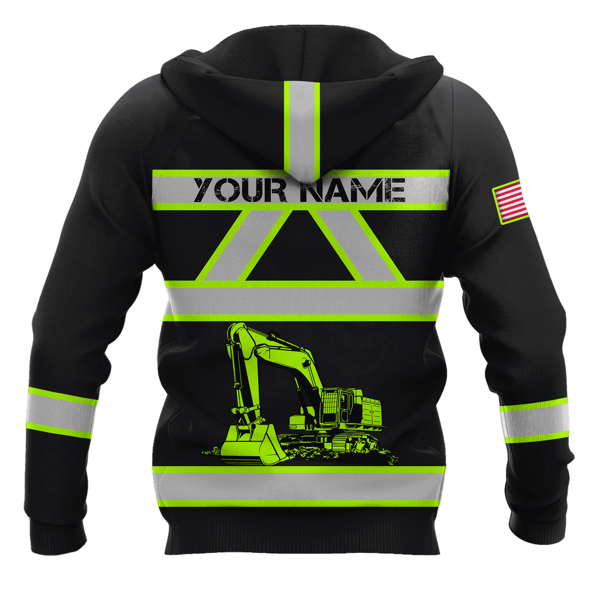 Custom Name XT Excavator 3D Printed Shirts