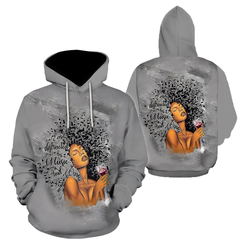 African Girl Lose My Mind And Find My Soul Unisex Deluxe Hoodie ML