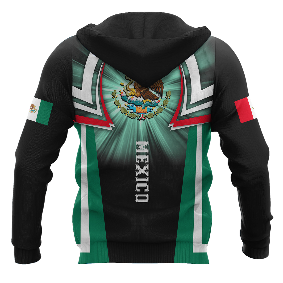 Mexico 3D All Over Printed Unisex Hoodie