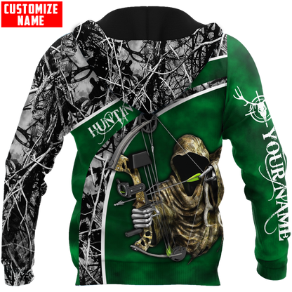 Customized Name Hunting Season 3D All Over Printed Unisex Shirts