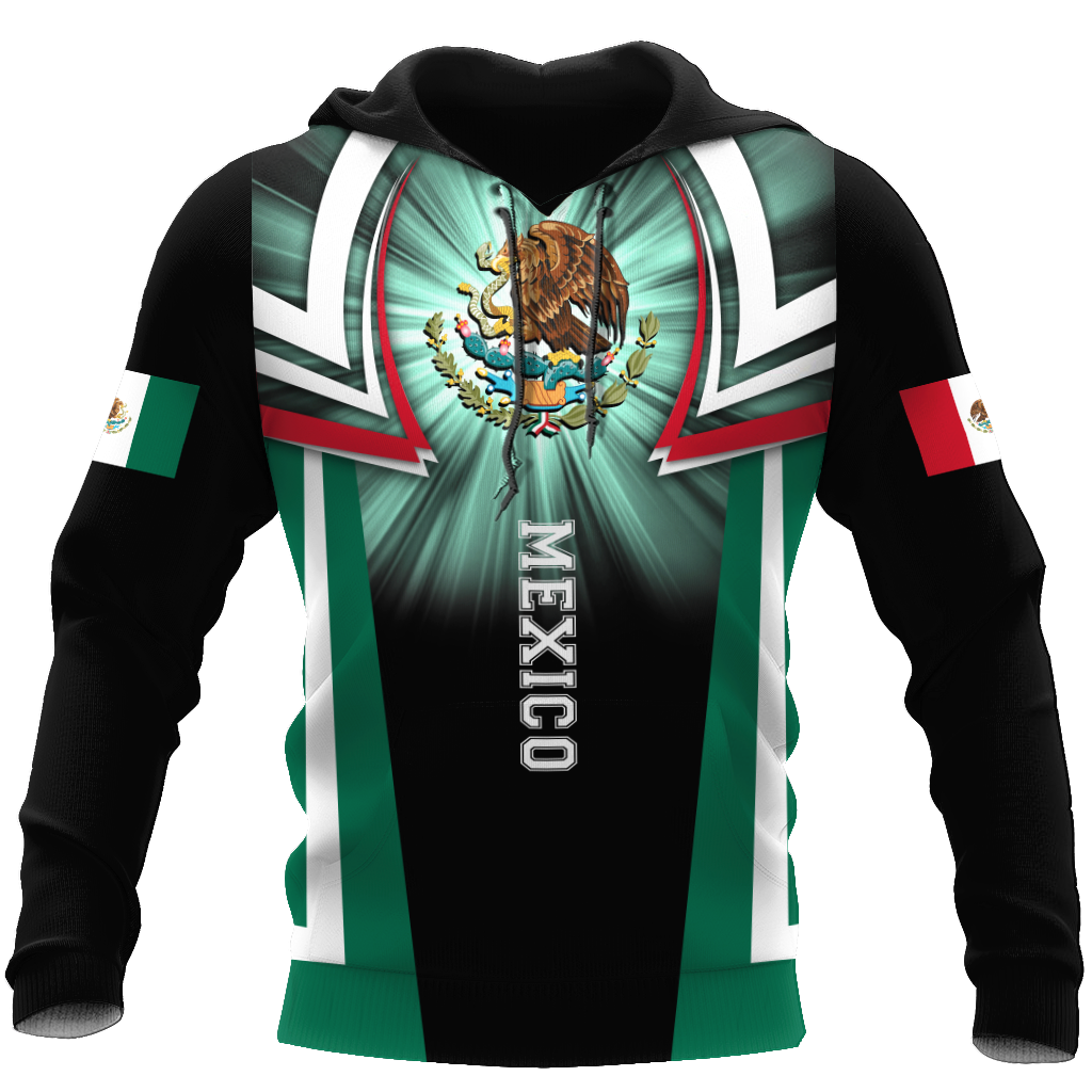 Mexico 3D All Over Printed Unisex Hoodie