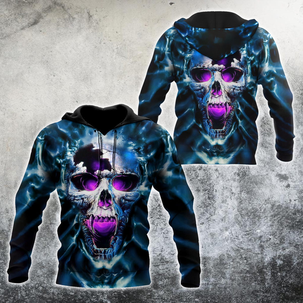 Skull Satanic Hoodie For Men And Women MH23012104