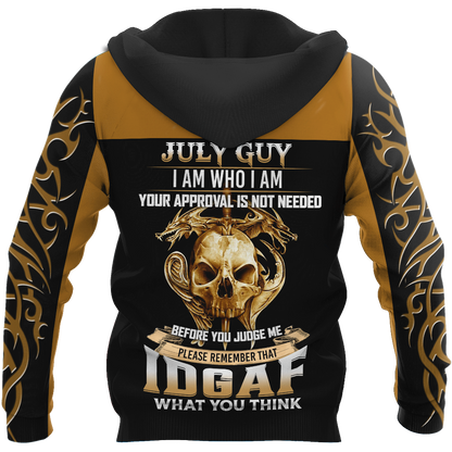 July Guy Skull 3D All Over Printed Shirts For Men and Women