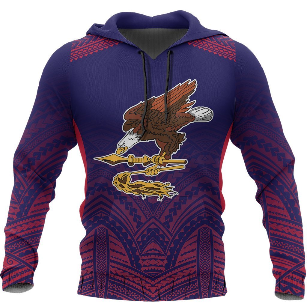 American Samoa Polynesian Hoodie - Athletics Style PL-Apparel-PL8386-Hoodie-S-Vibe Cosy™