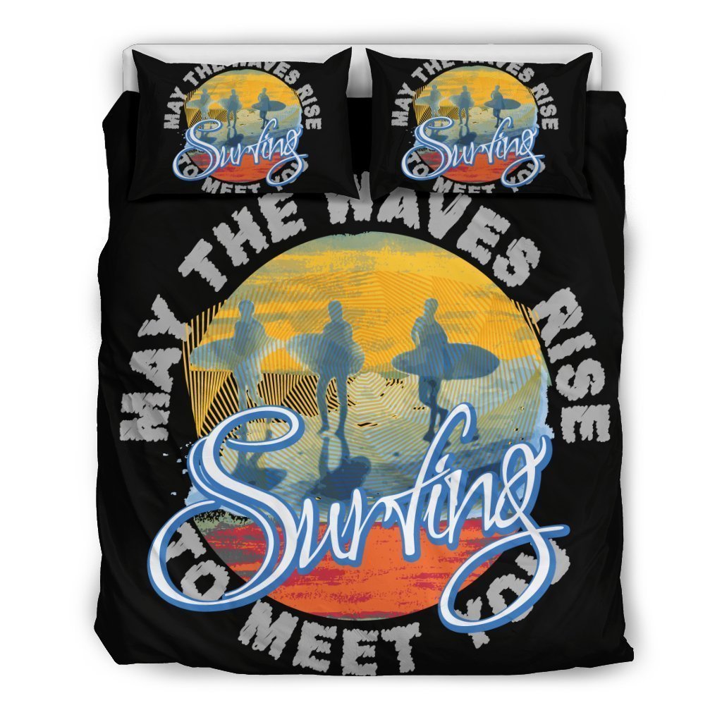 Surfing Bedding Set-6teenth World™-Bedding Set-Queen/Full-Vibe Cosy™