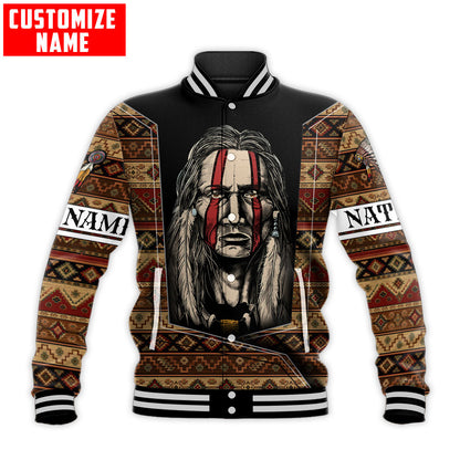 Customized Name Native American 3D All Over Printed Unisex Shirts
