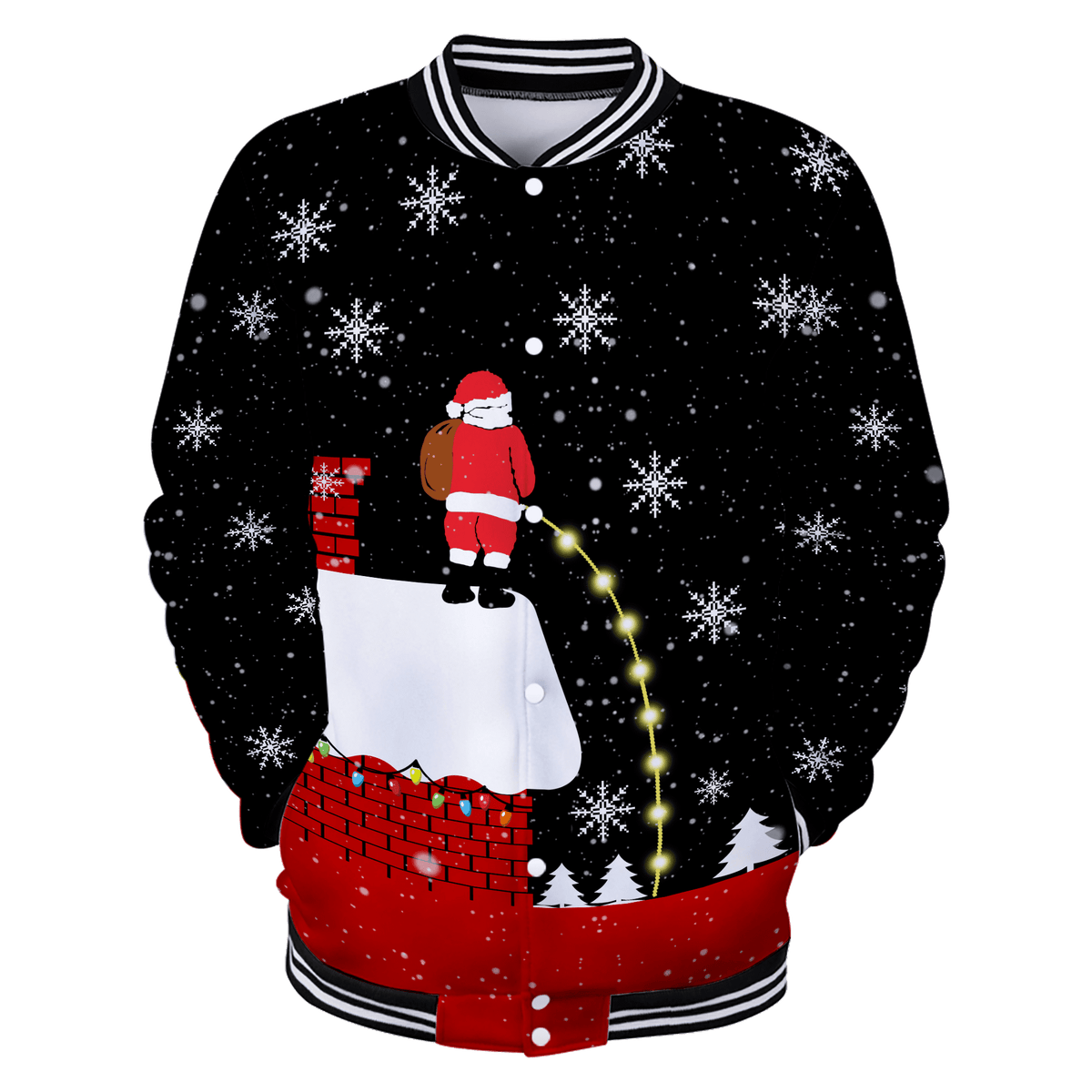 Santa Christmas 3D All Over Printed Unisex Shirts