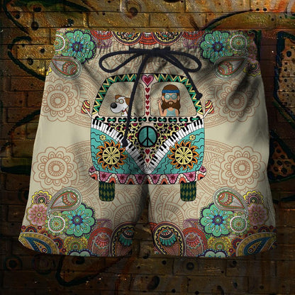 Dog Hippie 3D All Over Printed Shirts for Men and Women TT-Apparel-TT-Hoodie-S-Vibe Cosy™