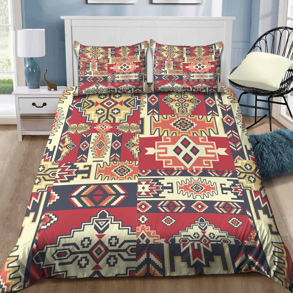 Native American 3D All Over Printed Bedding Set