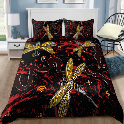 Aboriginal Dragonfly Bedding Set TN