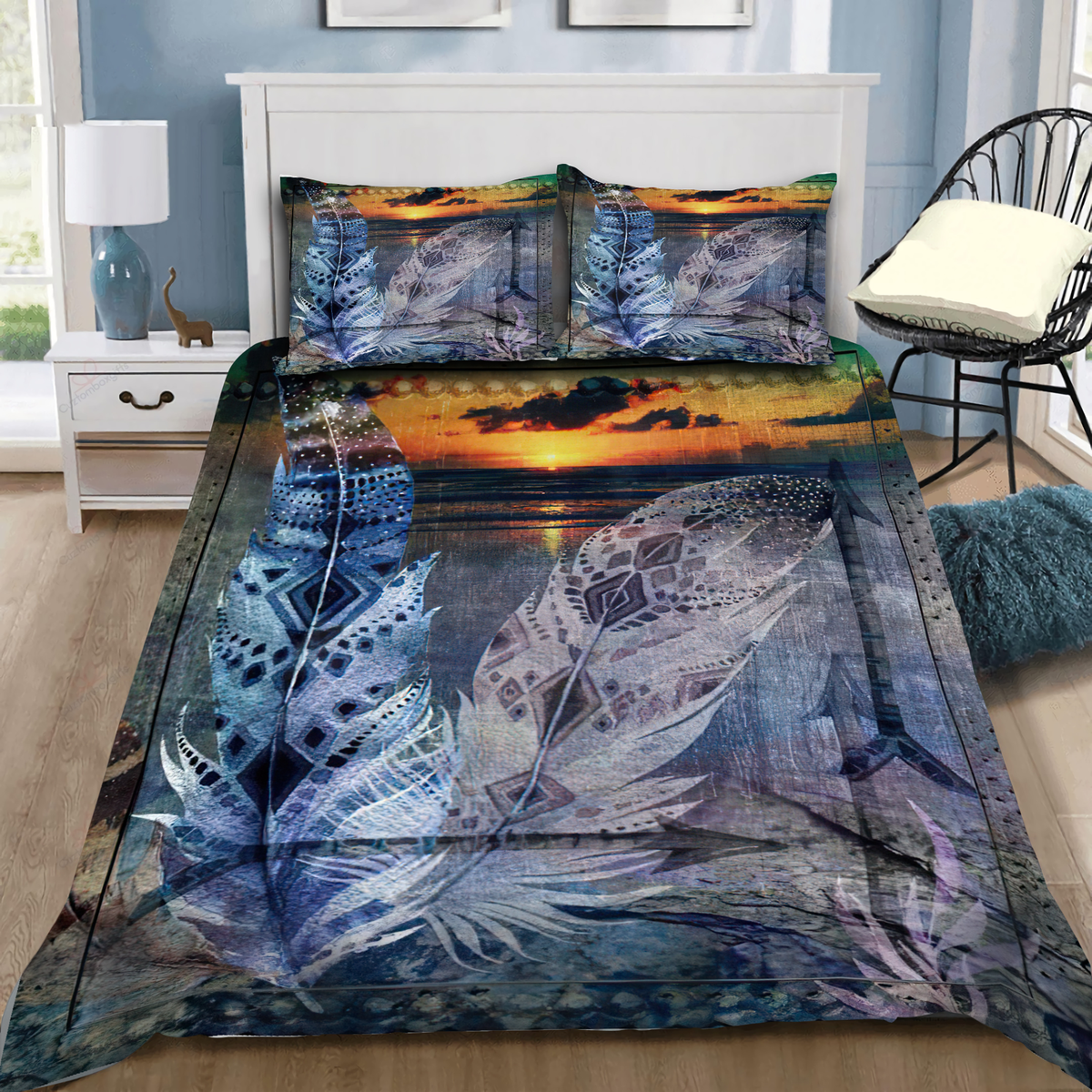Native American 3D All Over Printed Bedding Set