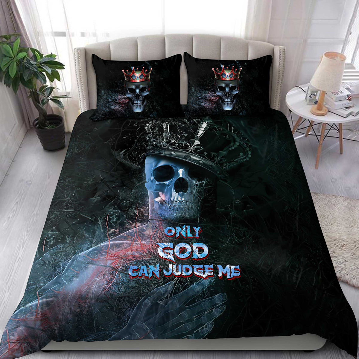 The Righteous  Skull Bedding Set AM122027