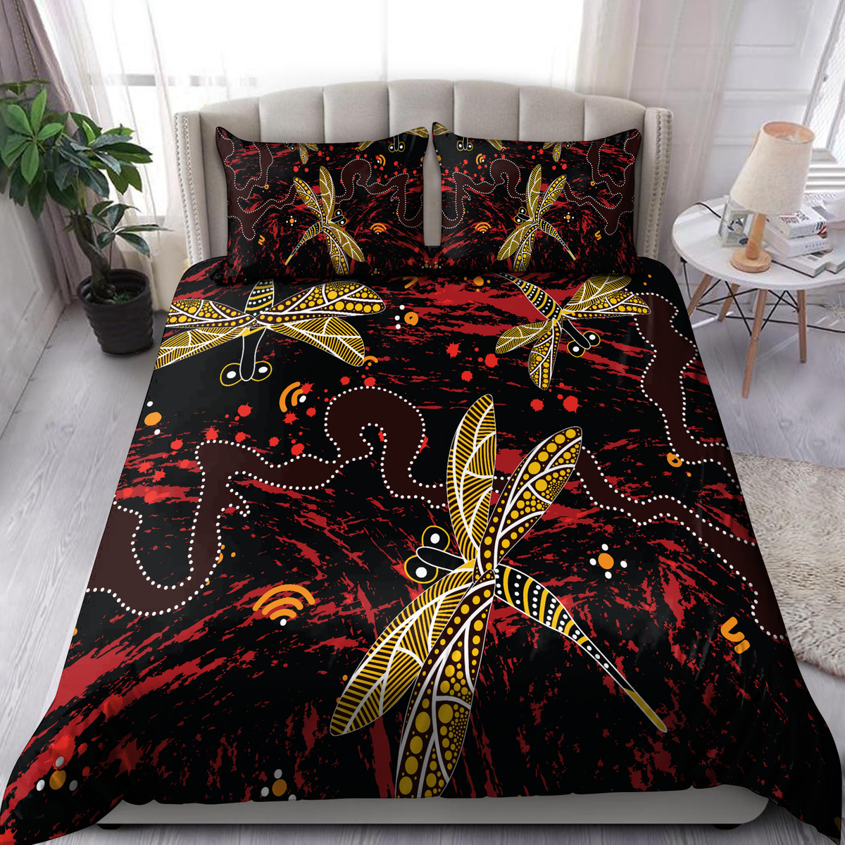 Aboriginal Dragonfly Bedding Set TN
