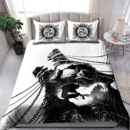 Wolf Satanic Bedding Set NTN07032102