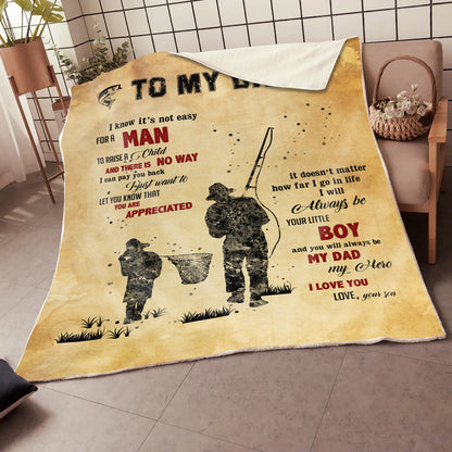 To my Dad best fishing buddy Blanket