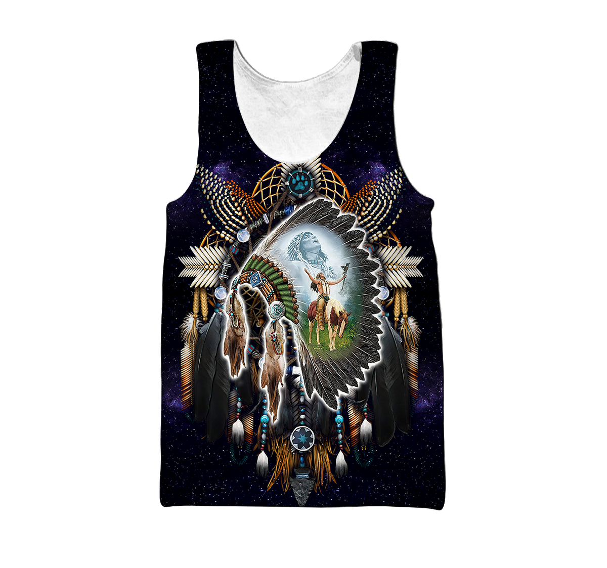 Native American 3D All Over Printed Unisex Shirt